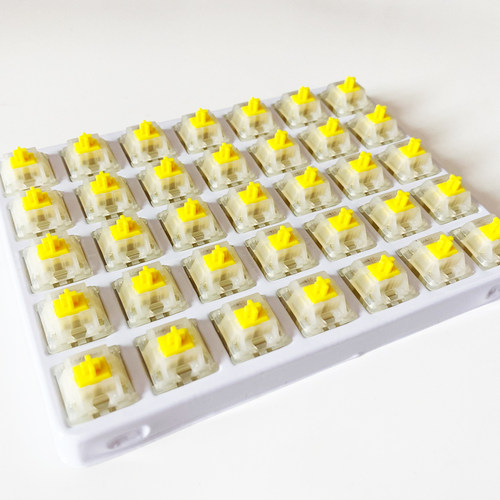 新品GATERON G yellow Pro switch keyboard accessoTries 50gf l