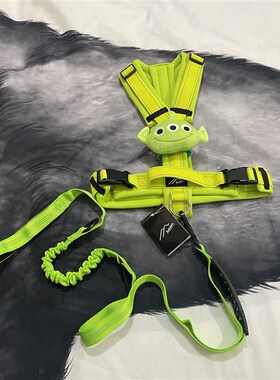 极速hakusan白山胸背配套z牵引绳玫红草绿多功能遛狗绳子柯基法斗