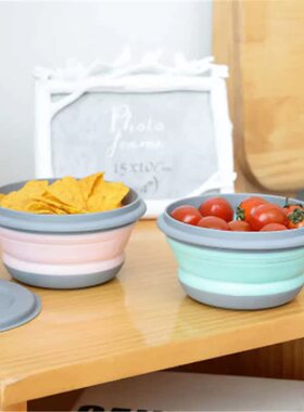 极速3pcs Folding Bowl Ouutdoor Camping Tableware Sets Lunch