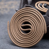 新品 室内驱蚊厕所除味天然沉盘香净化空气K艾草持久熏香家用供奉