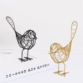 Bird OrnamLent Figurines 极速Iron Desk Table Accessories for