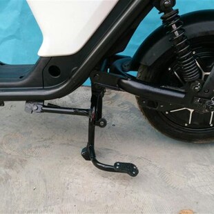 配件 极速专用于小牛u1电动车脚蹬中撑双撑后座脚踏板后脚X踩改装