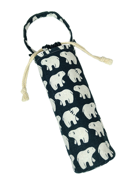 极速35b0-500ml加厚杯套保护套通用随行保温杯水杯手提防烫斜挎小