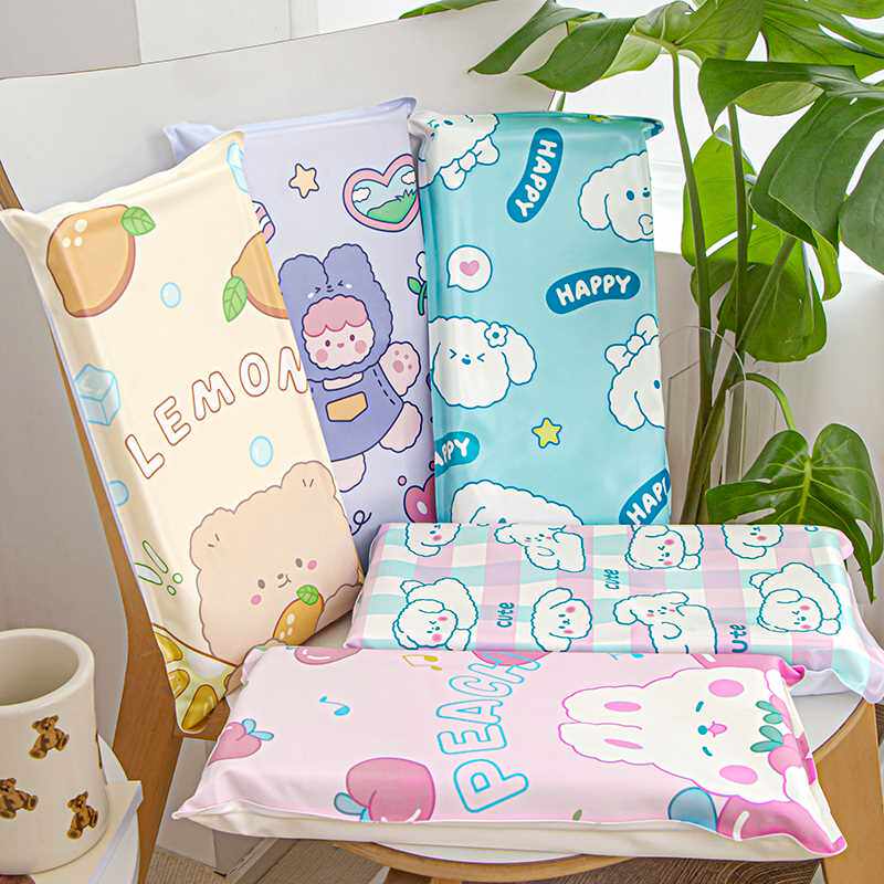 极速夏季可爱冰枕冰垫学生午睡冰枕头散热K降温神器免注水冰凉垫