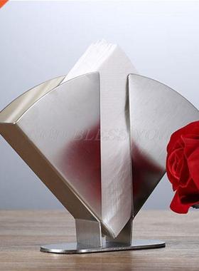 极速Stpainless Steel Napkin Hol CPae Serrviette Dispnseeroth