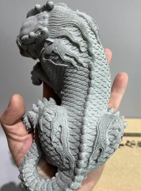 极速镇水兽中式花园庭院s摆件茶宠室内鱼缸装饰盆景公园仿真石雕