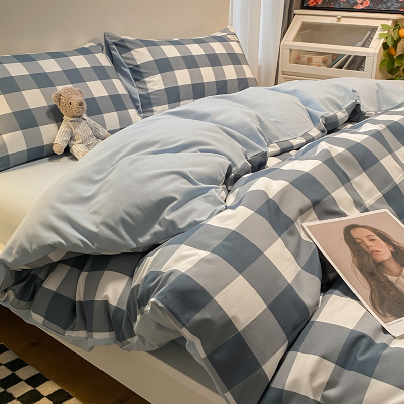 极速可拆洗被子带被n套学生宿舍棉被送床单枕套加厚保暖冬被大豆