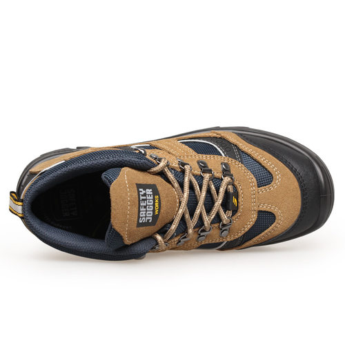 极速劳保鞋男款冬季防砸防刺穿防静电钢头钢板底T安全工作鞋中帮