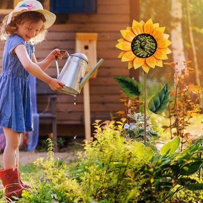 极速Metal Suower Decoration WroughtE Iron Landscaping Rotati