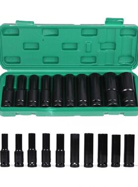 极速20/15/10/9PCS Socket Set 1/2 Inch Electric WrenchX Acces