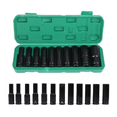 极速20/15/10/9PCS Socket Set 1/2 Inch Electric WrenchX Acces