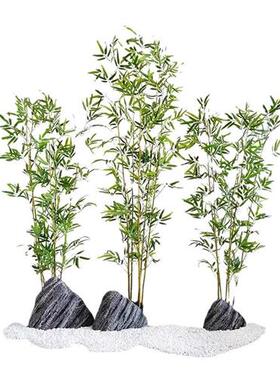 仿真竹子盆景道具婚庆源厂家直供室内外装饰园林造景家居摆件