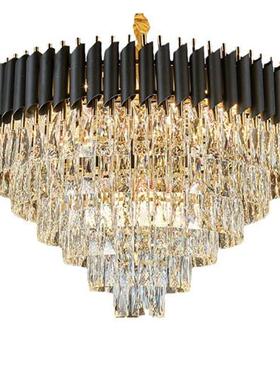 轻奢后现代客厅灯大厅主灯中山灯具家居轻奢吊灯客厅主灯