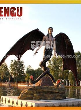 玻璃钢产品仿真产品大型仿真产品提丰(希腊神话)