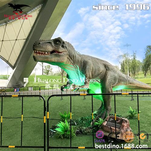 仿真大型电动恐龙模型制作工厂文旅项目产品疫情时代标致性产物