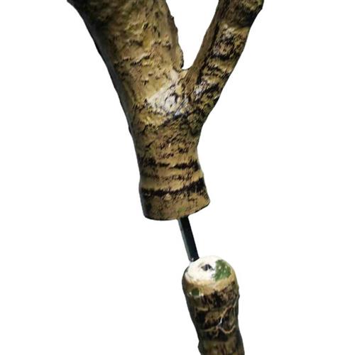 外贸仿真琴叶榕盆栽仿真绿植北欧风琴叶榕出口拆装款假树盆景