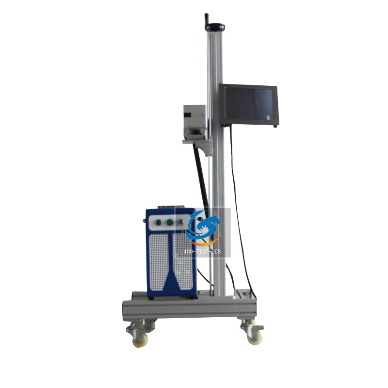 极速30WCO2流k水线飞行激光打标机包装袋烟盒纸礼盒自动生产日期,办公设备/耗材/相关服务,打码机,淘宝优惠券,粉丝福利购,淘宝优惠卷