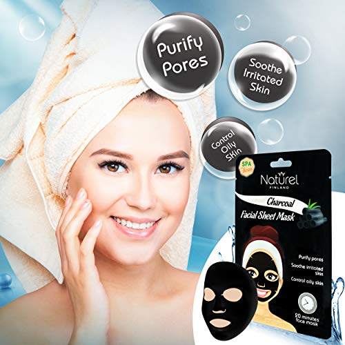 极速Korean Face Mask Sheet Cxharcoal Black Facial Mask for O