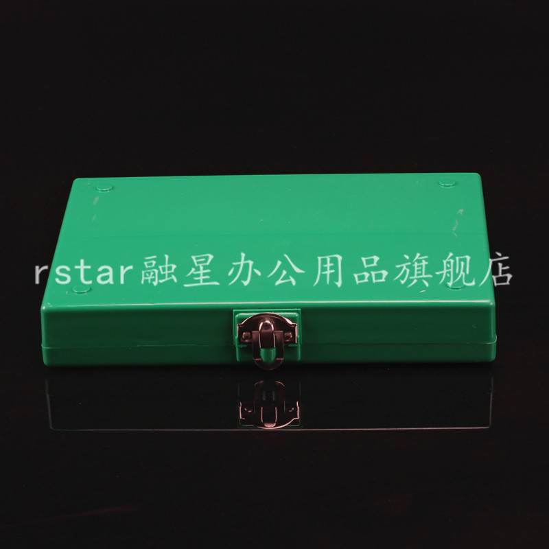 极速。100片玻盒 ABS切片盒带铁扣片锁扣 载M玻片盒 可装100片载