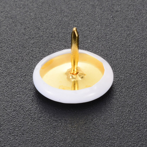 极速50pcs White Push Pins Thumb Thumbtack Tacks BUoard Pins