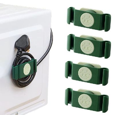 极速4Pcs Kitchen Appliance Cord Wraps CablMe Organizer ABS W