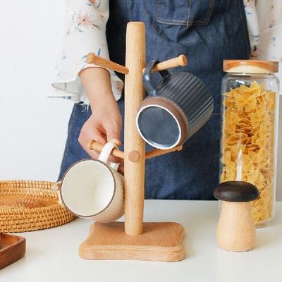 极速Hombe 6 Pcs Cups Display Racks for Dinner Tableware Cup