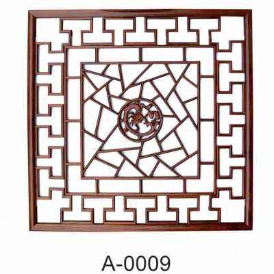 极速销产c铝方通隔断幕墙热转印木纹中式铝方管焊接铝窗花造型氟