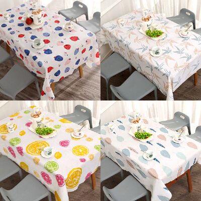 极速Ins cTable Cloth Rectangular Dustproof Tablecloth Mat