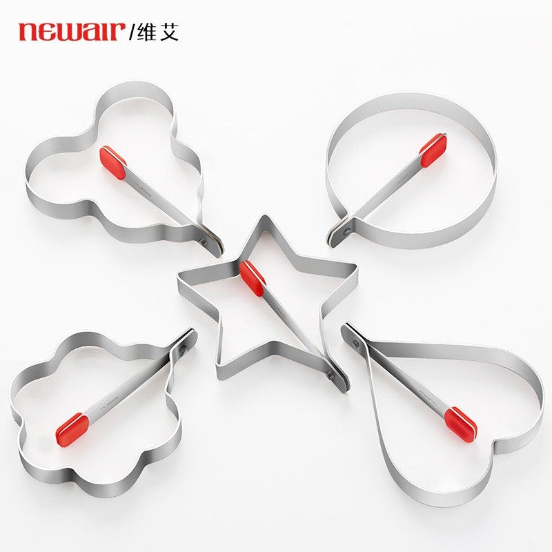 极速304不f锈钢煎蛋模具煎鸡蛋神器模型煎蛋器爱心形荷包蛋米饭团