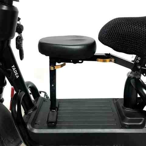 极速电瓶车儿童安全座椅折叠可前置踏板车婴M儿车座电动自行车宝