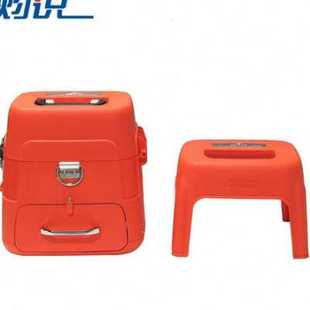 极速新品b灼识 工具箱子熔接机空箱光纤熔纤机工具包带板凳子抽屉