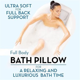极速Full Body Bath Pillow  xLuxury Bathtub Pillow (22 Suctio