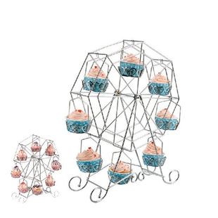 极速Restaurant Hotel Buffet xTableware Cupcake Dessert Displ