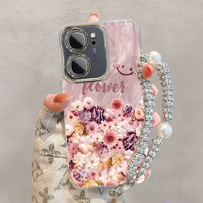 iQOOneo系列时尚花海笑脸手机壳