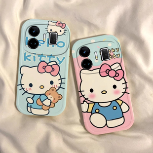 适用Realme真我GTNeo5SE手机壳新款 GTneo3全包硅胶Neo2t可爱凯蒂猫女GT5pro保护套GT2大师探索防摔q3创意q5潮