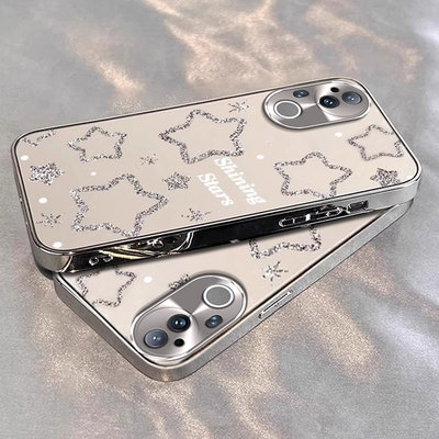 适用vivoS系列镜面五角星手机壳