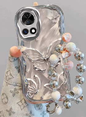 适用华为Nova13手机壳新女款12电镀11Pro浪漫蝴蝶10SE创意nova9小清新8P硅胶防摔7保护软套6挂绳nova5高级4