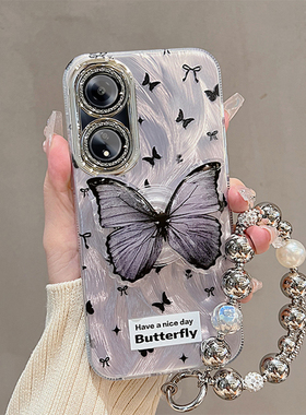 适用OPPOA98手机壳A97新款A96创意A93简约A72网红A55/53专用A52蝴蝶支架A11小众A32高级A3防摔套A2Pro潮