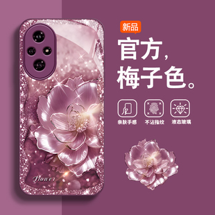 玻璃60se唯美璀璨之花50女款 轻奢70pro 30s颜值9xpro防摔8x 90GT网红80pro直屏版 适用荣耀200pro手机壳100新款