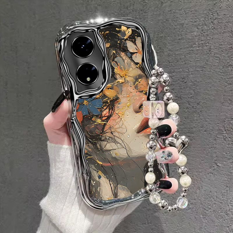 OPPOA系列唯美艺术漫画少女外壳