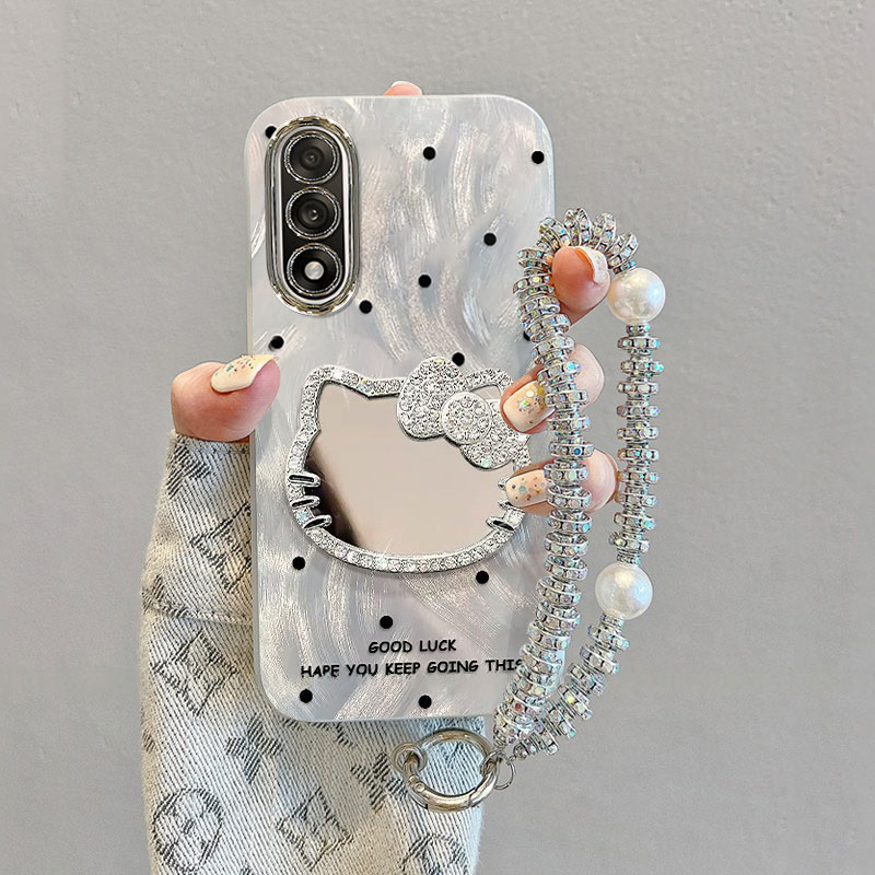 适用一加Ace系列波点KT猫手机壳