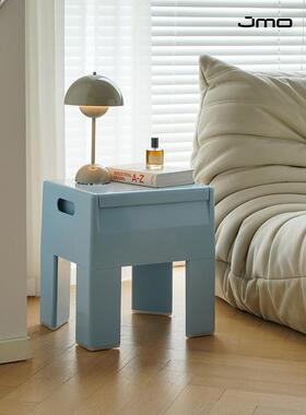 jimo Jmo中世纪创意收纳柜休闲床头多功能收纳柜沙发边桌换鞋凳