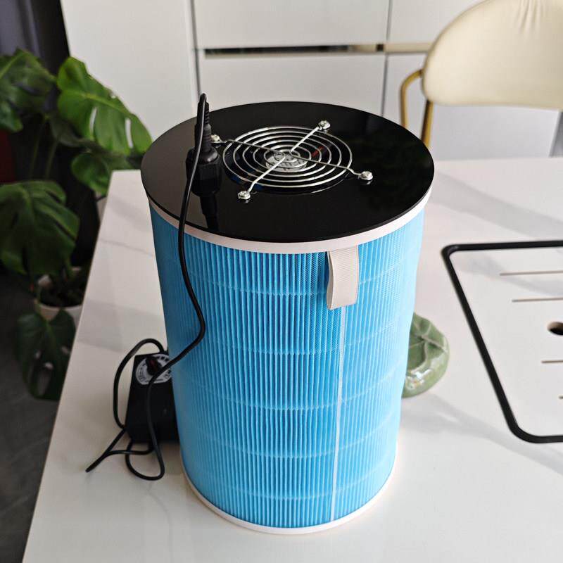 简易diy空气净化器通风机小型家用净化机除甲醛异味滤芯烟味除尘