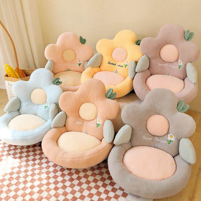 可爱花朵儿童懒人小沙发椅宝宝卧室凳阅读书角女生榻榻米蒲团坐垫