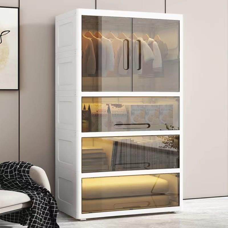 特大加厚翻盖式收纳柜儿童宝宝衣柜家用零食杂物储物柜多层整理箱,收纳整理,鞋柜,淘宝优惠券,粉丝福利购,淘宝优惠卷