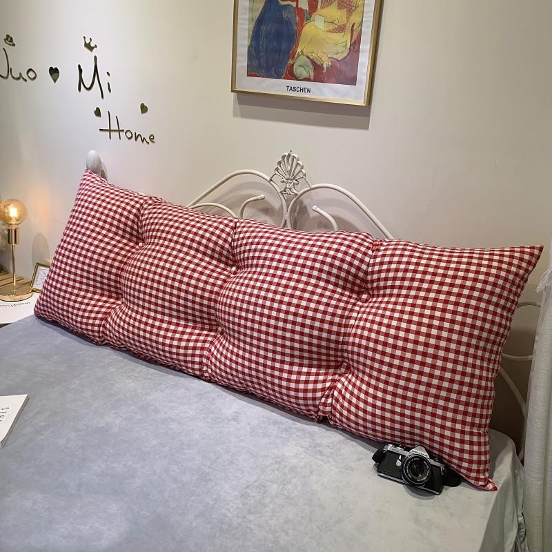 床头靠垫软包榻榻米大靠背床上护腰可拆洗防撞抱枕床靠枕宿舍卧室