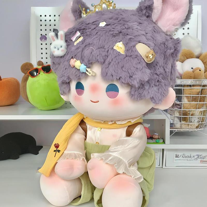 现货40cm厘米娃衣玫瑰王子棉花娃娃衣服坐姿无属性玩偶公仔替换装