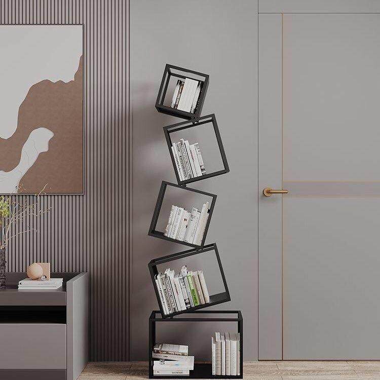 网红立式书架摆件大型落地置物架现代轻奢艺术沙发旁高级感装饰品,家居饰品,落地摆件,淘宝优惠券,粉丝福利购,淘宝优惠卷