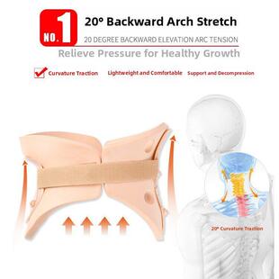 儿童颈托牵引偏心头斜颈前倾矫正儿童斜头矫正颈椎颈托固定