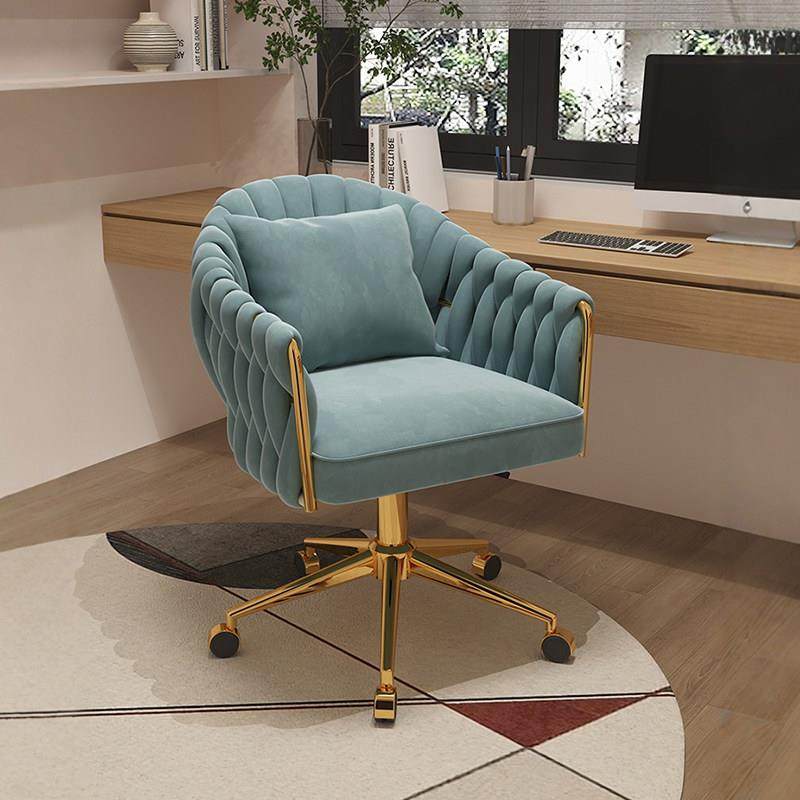 现代简约女生卧室旋转椅子梳妆台椅化妆台椅电脑椅学习椅编织椅凳,住宅家具,电脑椅,淘宝优惠券,粉丝福利购,淘宝优惠卷